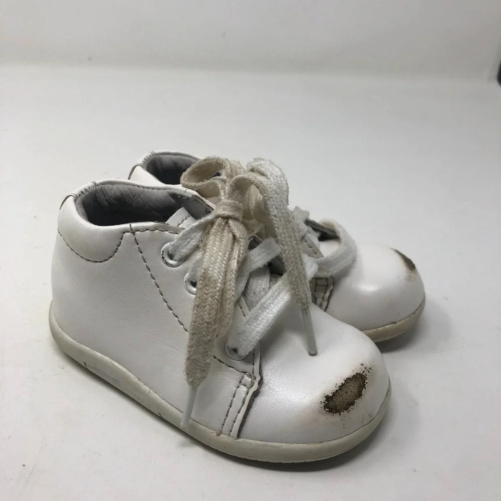 Stride Rite Shoes Bundle Unisex Multi Baby White SRT Elliot Emilia Taye 3-5